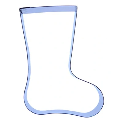 Image of Christmas Stocking Cookie Cutter Stainless Steel 80mm Approximately