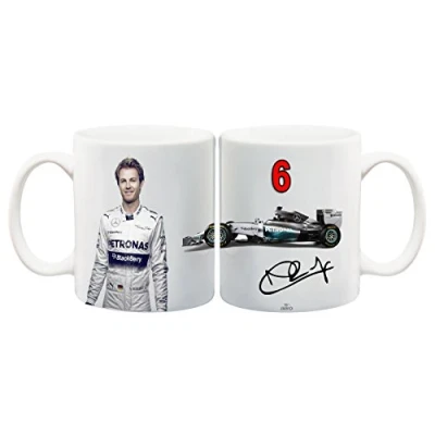 Image of Juko Nico Rosberg Mug Coffee Cup Gift Idea