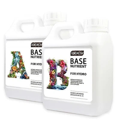 Image of UK Grow Premium Hydroponic and Soil Nutrients Maximize Plant Growth Yield (25Ltr, Hydro)