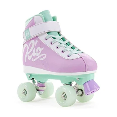 Image of Rio Roller Milkshake Skates, Unisex Adult, Multicoloured (Mint Berry), 39.5