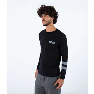 Image of T Shirt long sleeve men Oceancare Block Party
