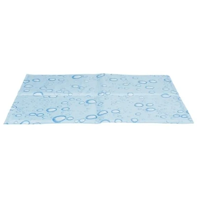 Image of TRIXIE cooling mat for dogs and cats, 28778, 65 x 50 cm, light blue, cools several hours, through body contact