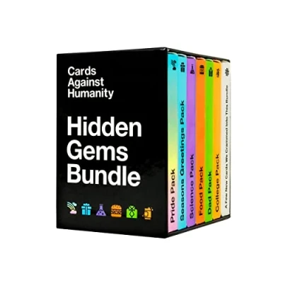 Image of cards Against Humanity: Hidden Gems Bundle 6 themed packs + 10 new