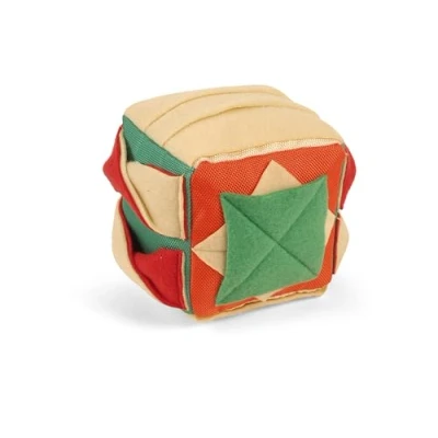 Image of Smart Garden Christmas Treat and Seek Snuffle Box Hiding Toy, Sensory, Play, Learning Dog Toy Perfect Present for Dogs, Festive Gift