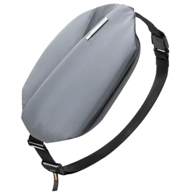 Image of Inateck Sling Bag X, 4L Stylish Crossbody Shoulder Chest Belt Bum with Adjustable Strap, Water Resistant Waist Fanny Pack for Men, Women, Travel, Daily Use, Cycling, Hiking, Dark Grey,L