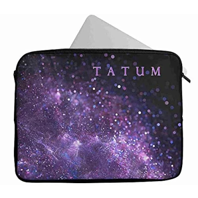 Image of Personalised Any Name Generic Design Laptop Case Sleeve Tablet Bag Chromebook Gift 182 (14 15 inch)