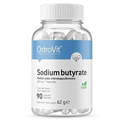 Image of OstroVit Sodium Butyrate 90 caps Vegan HPMC Gut &amp; Microbiome