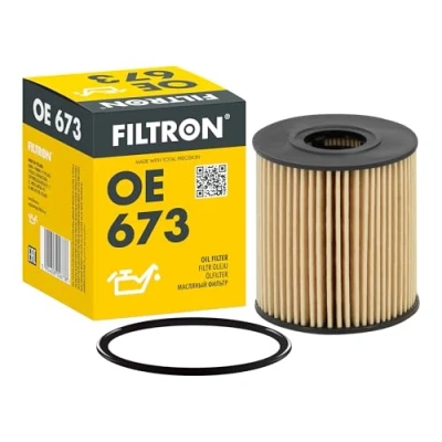 Image of 1109X3, 1109Y9, 1109Z1, E149234 Oil Filter FILTRON OE 673 Insert PEUGEOT: 208 I Hatchback, Boxer Van, 308 II FORD: FOCUS 2, 3