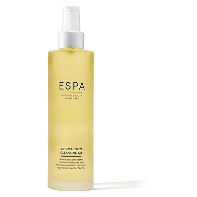 Image of ESPA Optimal Skin Pro Cleansing Oil 195ml to Milk Cleanser Nourish, Refresh &amp; Purify