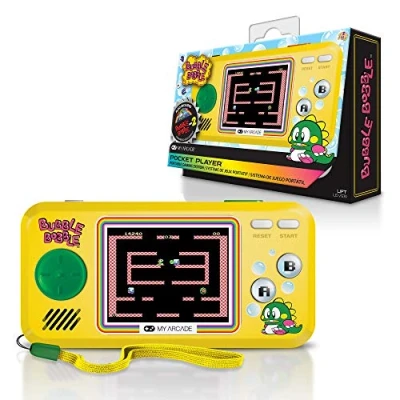 Image of MY ARCADE DGUNL 3248 Bubble Game Console, Yellow, Small
