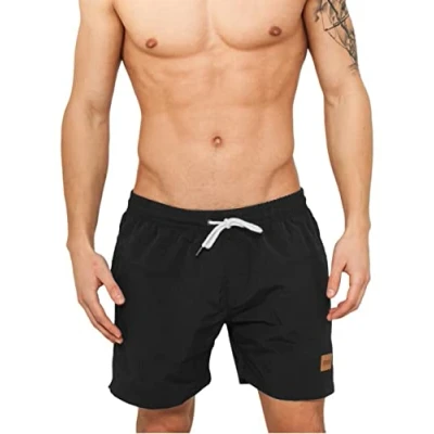 Image of Urban Classics Swimming shorts, Men&#039;s, Size: XS, Black