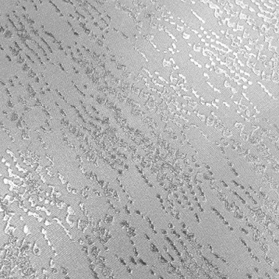 Image of Muriva Kylie Minogue Cassia Textured Metallic Wallpaper Luxury Designer Vinyl 10m Roll Silver 701550