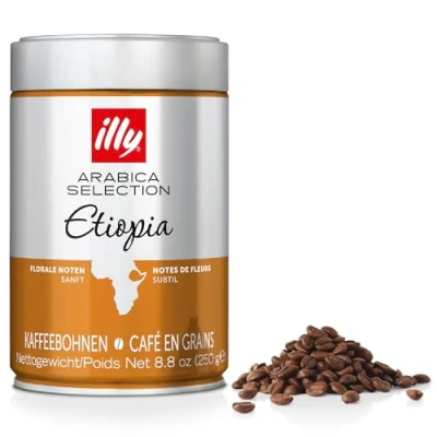 Image of illy Coffee Beans, Arabica Beans Selection, Ethiopia, 250 g