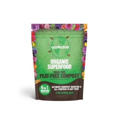 Image of Ecofective Organic Super Food Booster for Peat Free Compost, 800G Powder