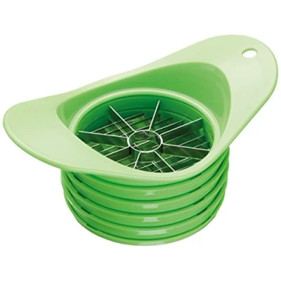 Image of KitchenCraft Healthy Eating 4 in 1 Fruit and Vegetable Slicer / Cutter Dicer, Green
