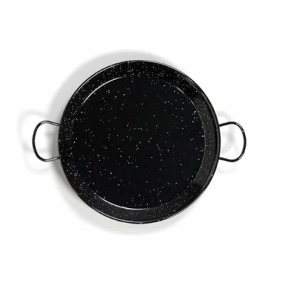 Image of Vaello Enamel Coated Paella Pan 34cm