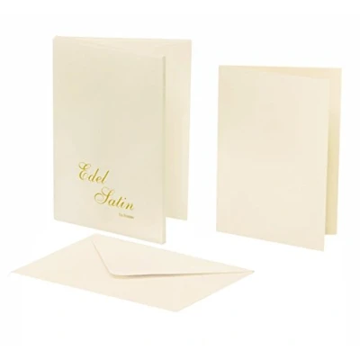 Image of Rössler 2234838004 A6/C6 Edel Satin Card Set Ivory