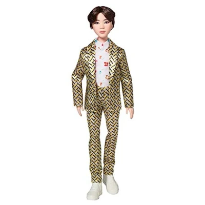 Image of BTS 11 in SUGA Fashion Doll, Based on Bangtan Boys Global Boy Band, Highly Articulated Figure, Toy for and Girls Age 6 Up, GKC92