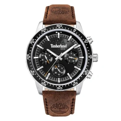 Image of TIMBERLAND Parkman Watch Leather Dark Brown TDWGF0029002
