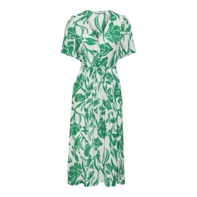 Image of ONLY Women&#039;s Onlhalia S/S Midi Dress WVN Noos, White, S