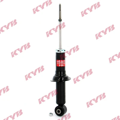 Image of 4162A311, 4162A378, 4162A419, 4162A420, 4162A429 Shock absorber KYB 3410059 Rear Axle Gas Pressure Twin Tube Spring bearing Damper Bottom eye, Top pin