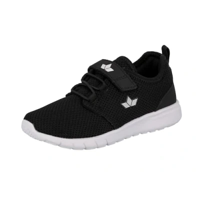 Image of Lico Unisex Adults’ Pancho Vs Low Top Sneakers, Black (Schwarz/Weiß Schwarz/Weiß), 3 UK