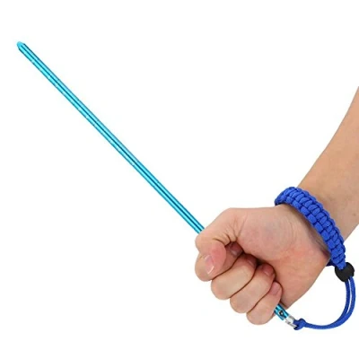 Image of Scuba Diving Pointer, Noise Maker Lobster Tickle Stick Tank Banger Pointer Rod with Wrist Lanyard(Royal Blue) Aquatic Sports Swimming Supplies