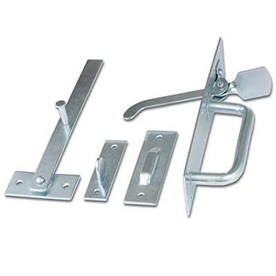Image of XFORT® Zinc Suffolk Gate Latch, Garden &amp; Door Catch, Auto Thumb Latch Ideal for Keeping Outdoor Gates Doors Firmly Shut.