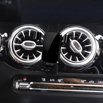 Image of LSXEL Car phone holder compatible with Mercedes Benz Gla h247 B class 2020 2021 2022 2023 2024 Auto parts(for W247 H247)