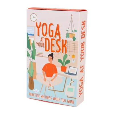 Image of Yoga at Your Desk Wellness Card Pack Chair