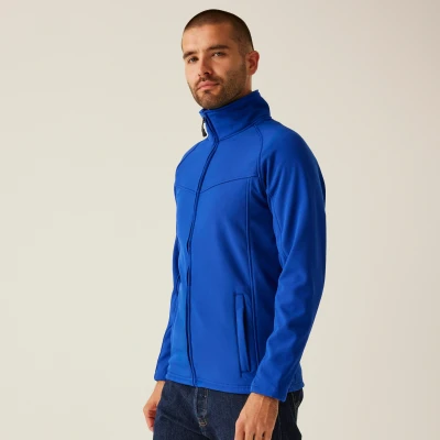 Image of Regatta Professional Men&#039;s Uproar Interactive Softshell Jacket, New Royal, 3XL