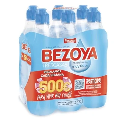 Image of Bezoya Mineral Water 6 x 750ml