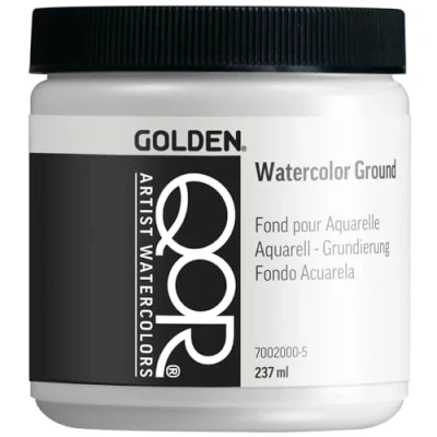 Image of Qor Watercolor Ground 8 Oz