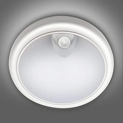Image of EXTRASTAR LED Ceiling Light, 15W Lamp with Infrared Motion Sensor, 1200 Lumen Round Surface Mounted Panel lamp, IP65 Waterproof for Outdoor&amp;Indoor Use 6500K Daylight