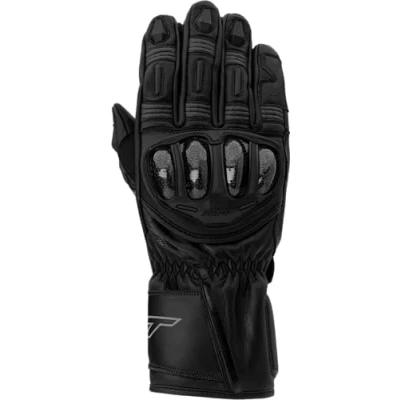 Image of RST S1 CE Mens Leather Motorcycle Gloves (XL, Black)