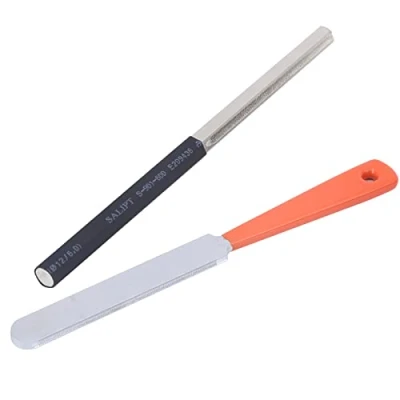 Image of Socobeta Practical Guitar Wood Fret End Dressing File Polishing Rod for Stringed Instruments Ukulele Bass