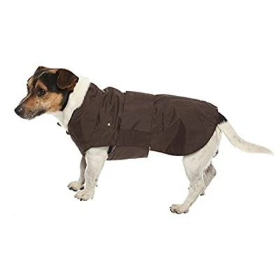 Image of Croci Montreal Dog Coat, Winter Waterproof Jacket, Size 40cm, Brown