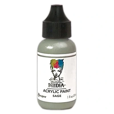 Image of Ranger Acrylic Paint, Sage, 1 FL OZ