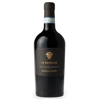 Image of Masca Del Tacco Lu Rappaio Primitivo Di Manduria, Italian Red Wine, 750ml