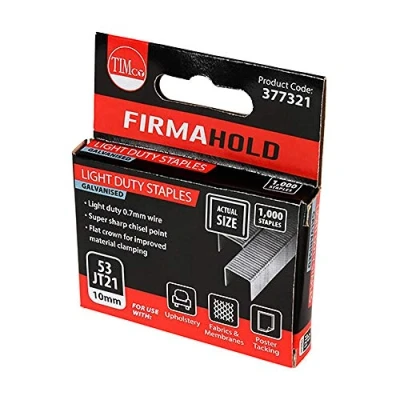 Image of Timco Firma Hold JT21 Light Duty Staples 10mm