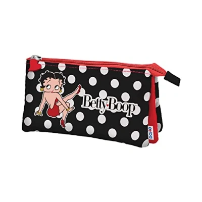 Image of Dohe Triple Pencil Case Betty Boop