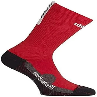 Image of Uhlsport Unisex Tube It Socks Red/White, Size 41 44