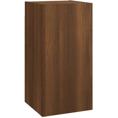 Image of vidaXL TV Cabinet Brown Oak 30.5x30x60 cm Engineered Wood