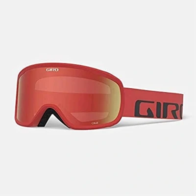Image of Giro GIRRJ Cruz Snow Goggles Red Wordmark As, Medium Frame