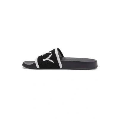 Image of Roxy Slippy KNIT SNDL BLK Mules, Women&#039;s, Size: 6, Black Polyester