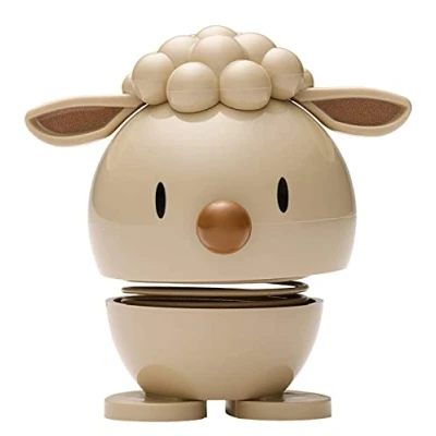 Image of Hoptimist Lamb, Easter Decoration, Cute Table Decoration for Easter, Small Gifts Adults, Spring Indoor, 7.2 x 5.8 7.4 cm, Latte