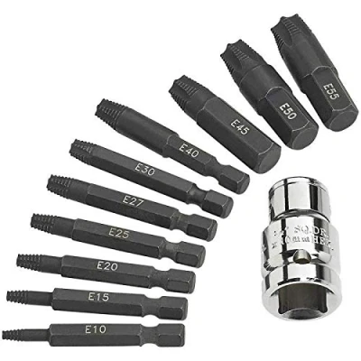 Image of Clarke PRO332 11 Piece Torx® Screw Extractor Set