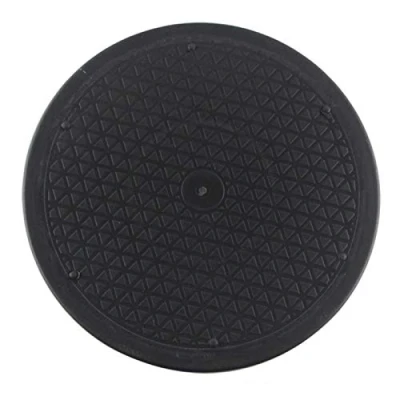 Image of GeKLok Multi use Heavy Duty 360 Rotating Swivel Stand Turntable, 30cm Base Platform with Steel Ball Bearings for Big Screen TV Computer Monitor Lazy Susan(Black)