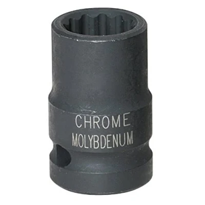 Image of KS Tools 515.0923 1/2&quot; 12 point impact socket, short, 23mm