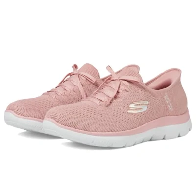 Image of Skechers Women&#039;s Summits New Daily Slip On, Fuchsia, 5